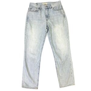 Madewell Perfect Vintage Jean women's 28 Light Wash High Rise Straight Leg Denim